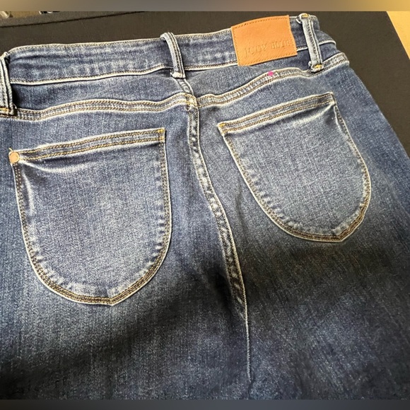 JUDY BLUE CLASSIC SLIM FIT JEANS  MEDIUM BLUE. GREAT CONDITION SIZE 5/27 - Picture 5 of 16